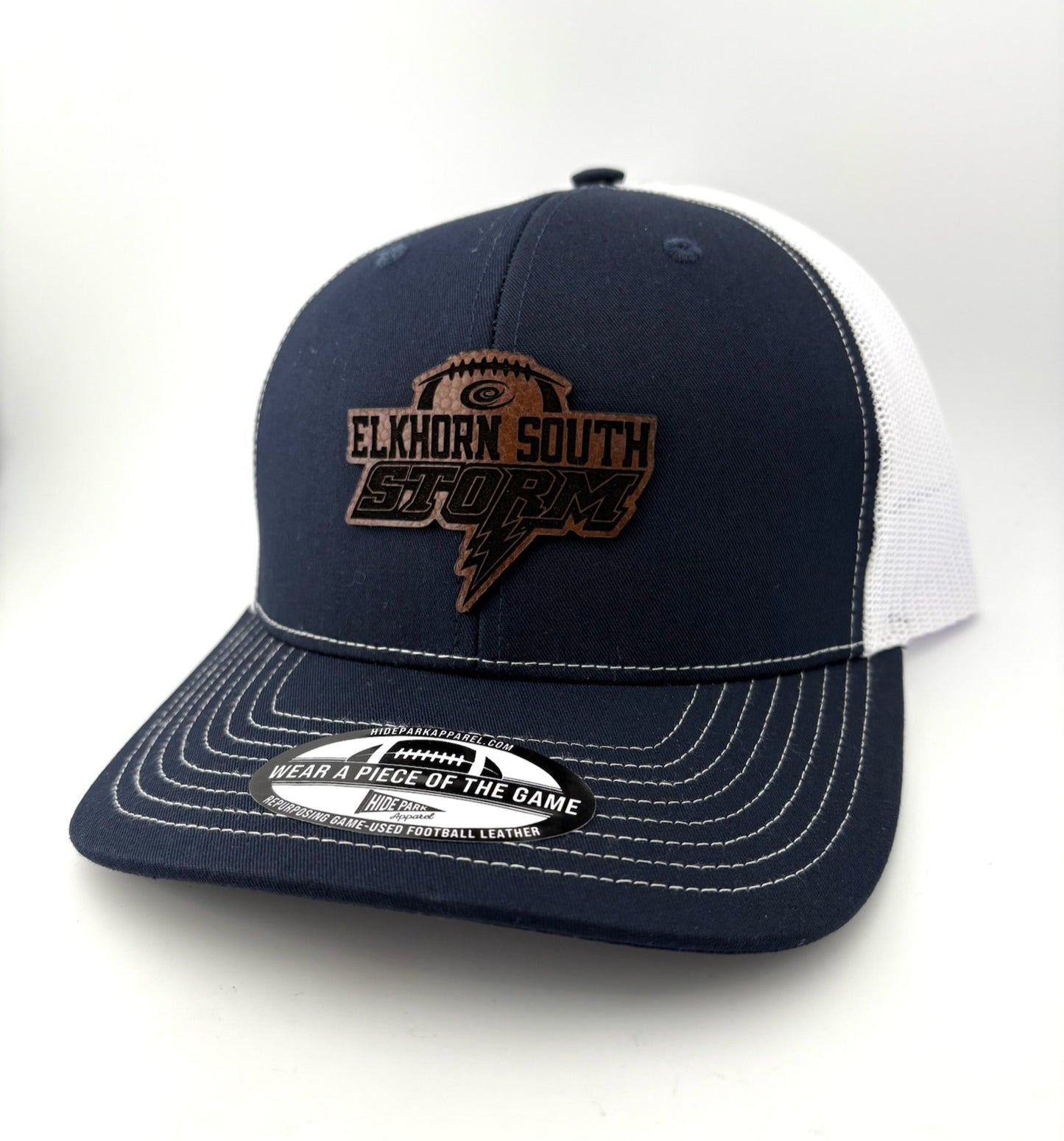ES Storm Hat | Repurposed Football Leather | 3 hat style available!