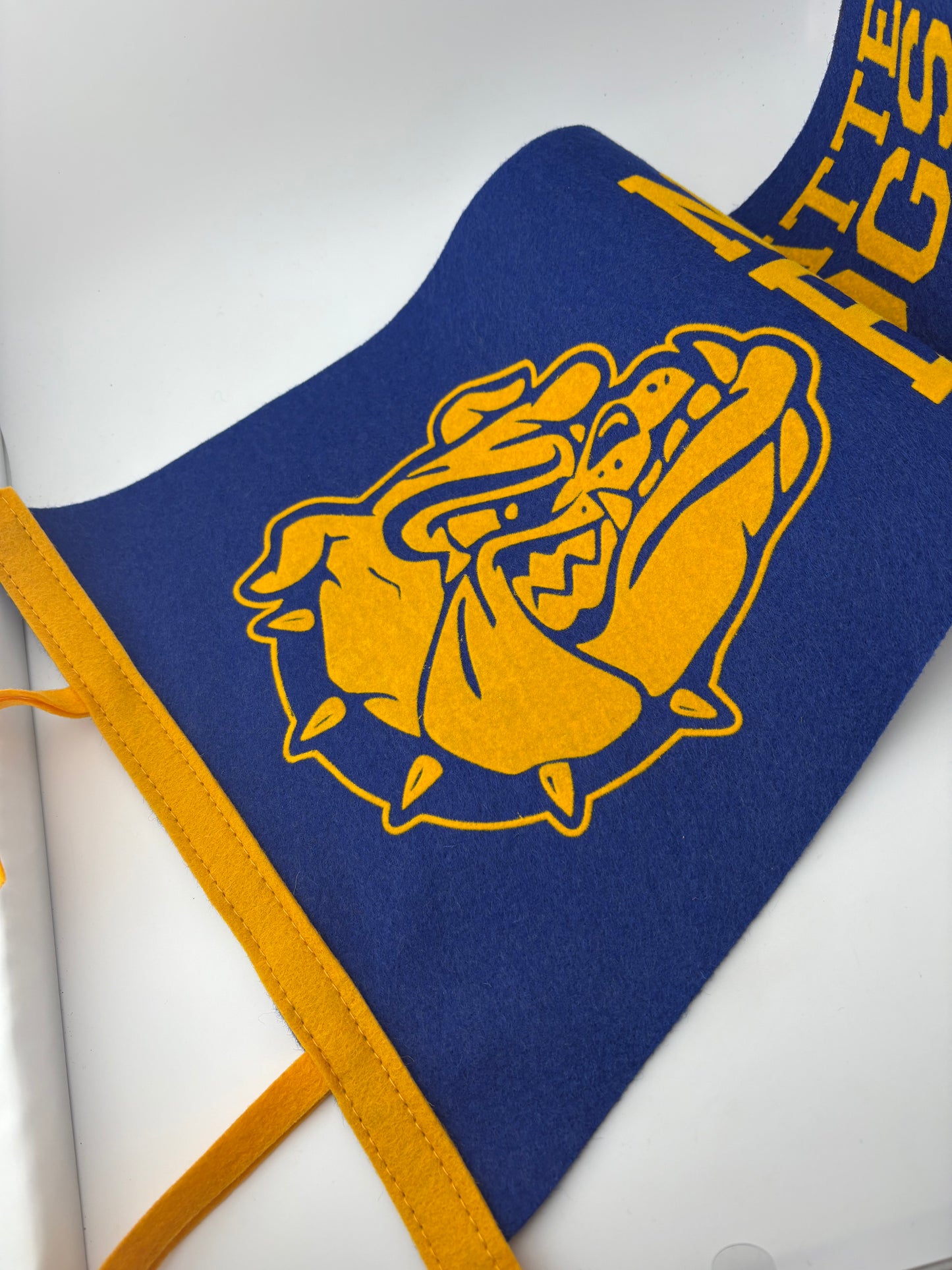 North Platte Bulldogs Felt Pennant - 12 x 30
