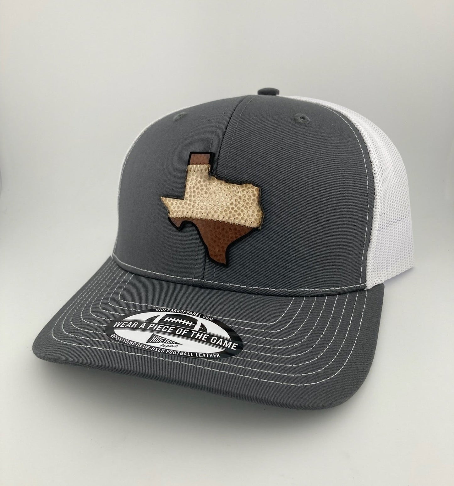 The Lone Stripe State Football Leather Hat