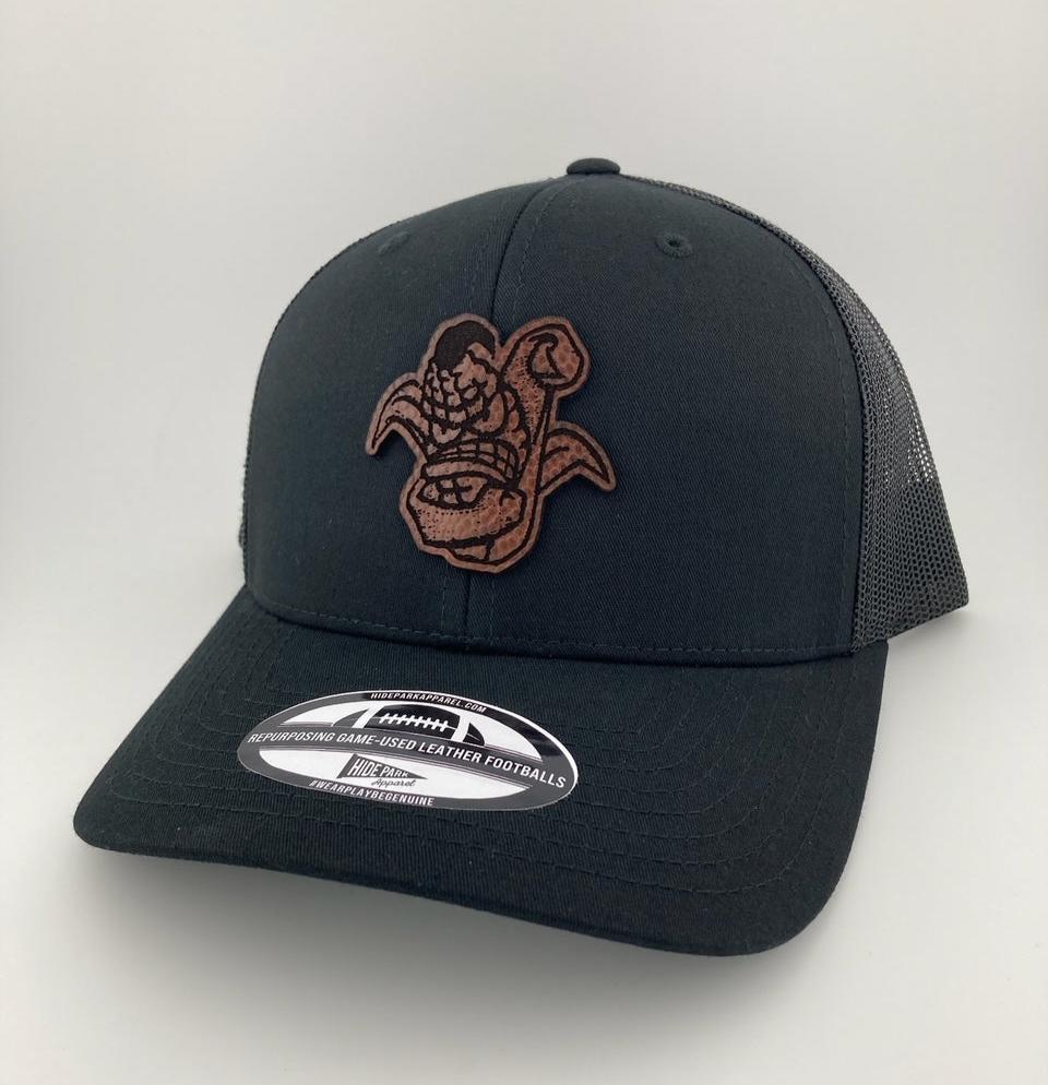 The Angry Cob Football Leather Hat