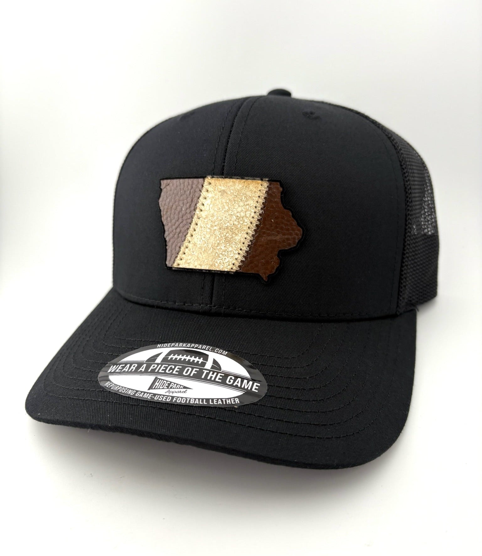 iowa gear The Iowa Stripe Trucker Hat