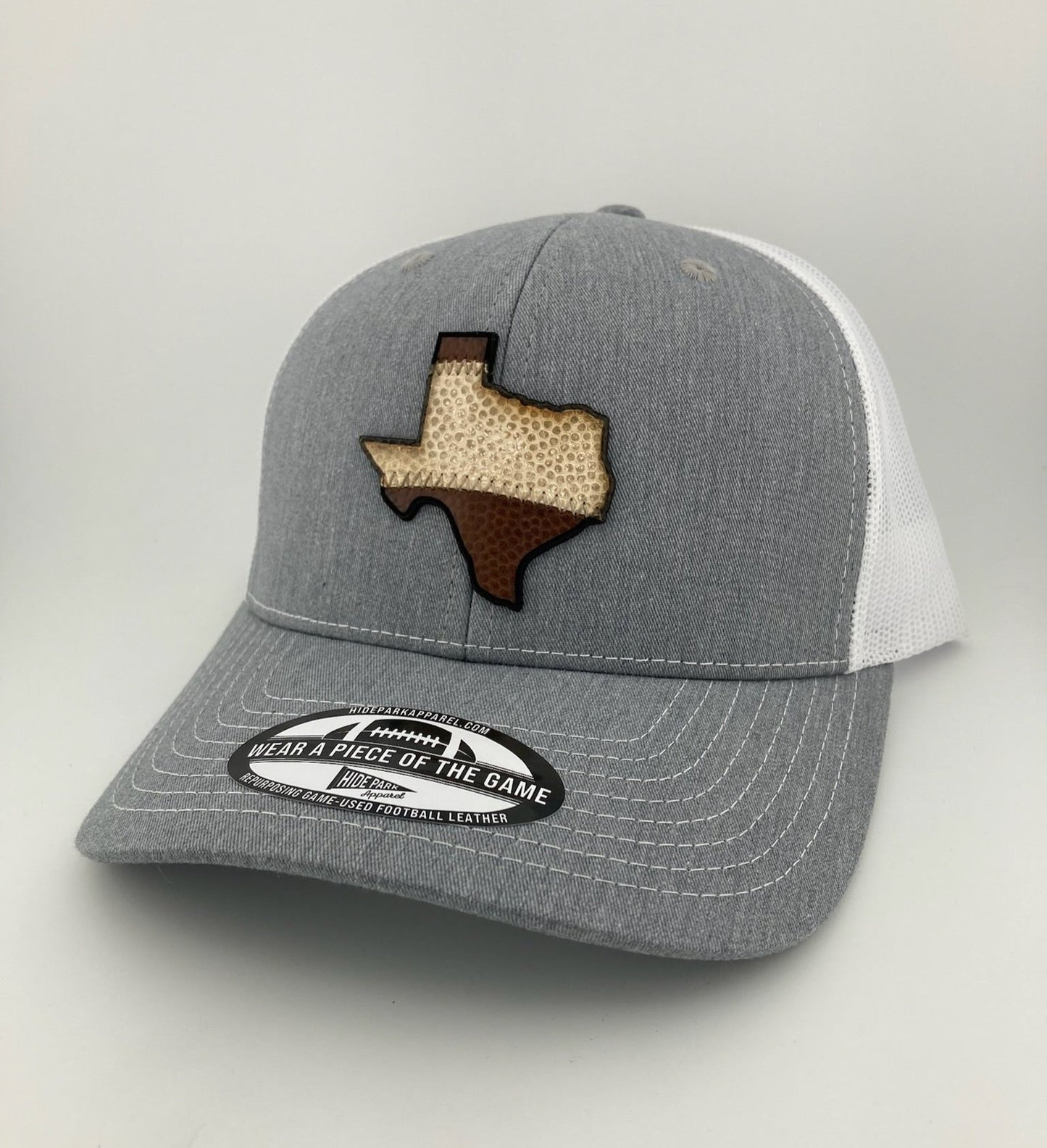 The Lone Stripe State Football Leather Hat