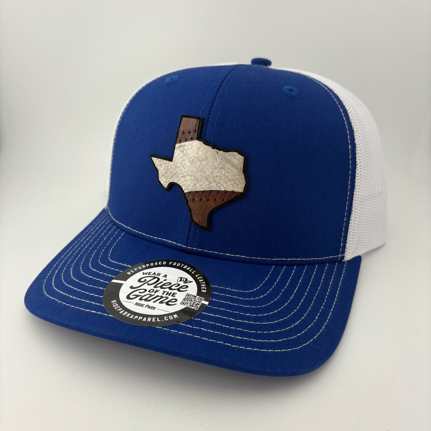 The Lone Stripe State Football Leather Hat