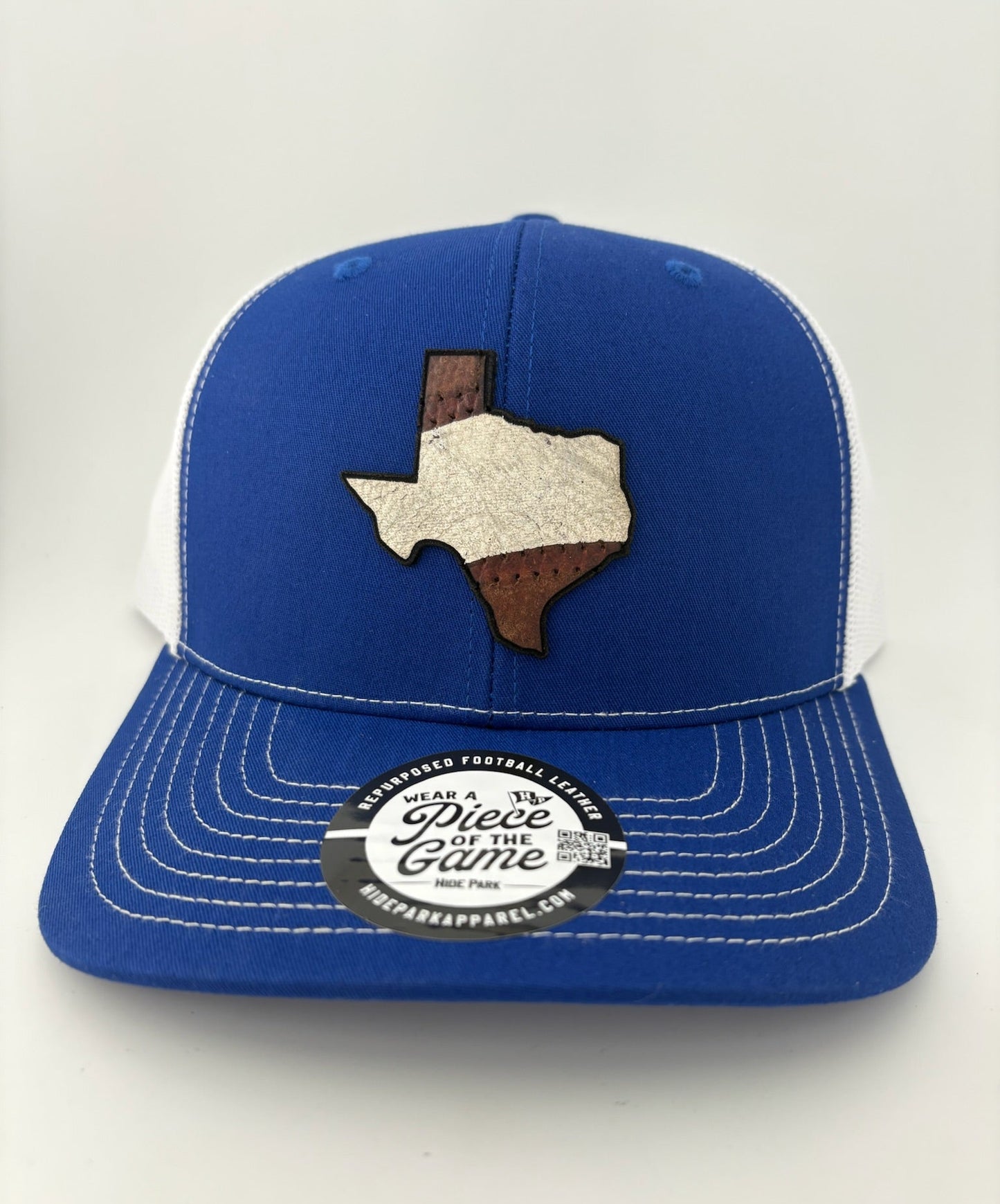 The Lone Stripe State Football Leather Hat