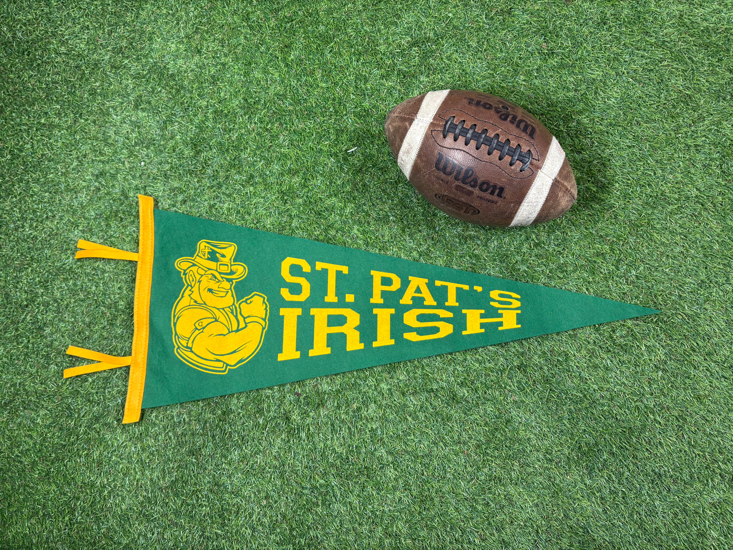 St. Pat's Irish Felt Pennant - 12 x 30