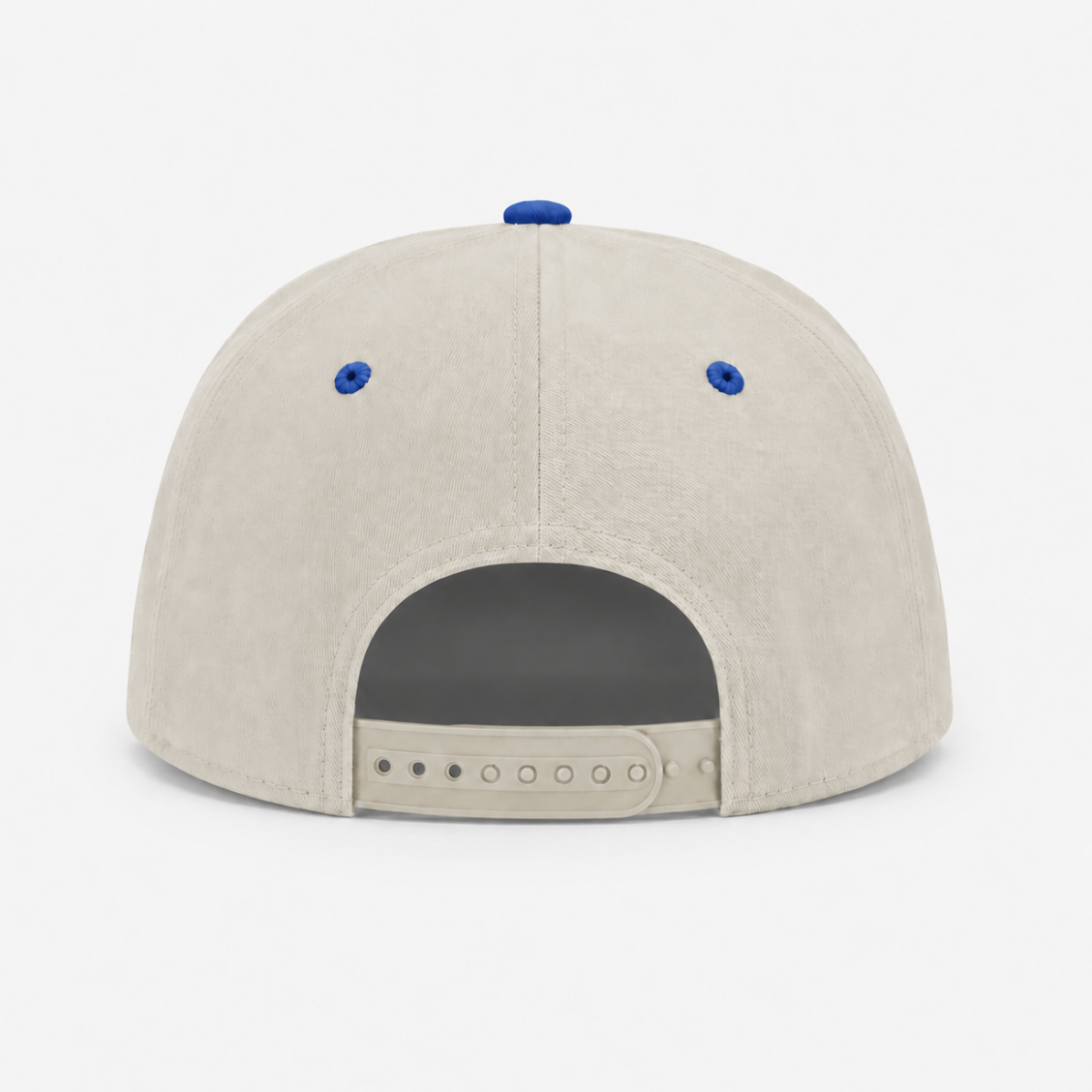 Interlocking NS on Ivory/Blue 2-Tone Cap | Nixon-Smiley
