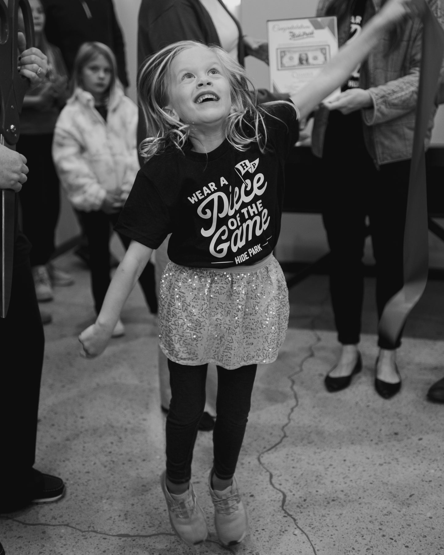 The "WEAR A PIECE OF THE GAME" Tee