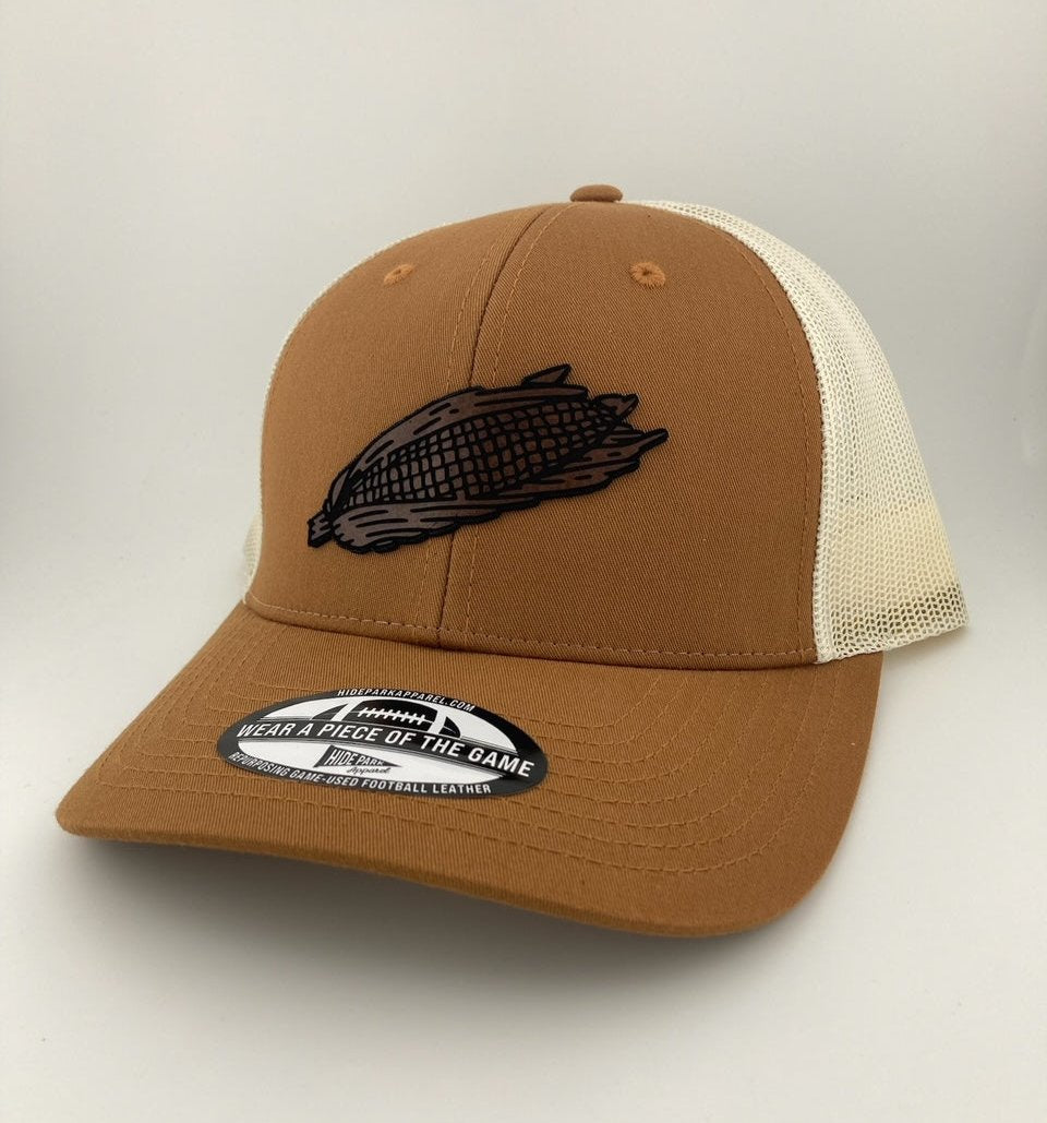 The Corn Football Leather Hat