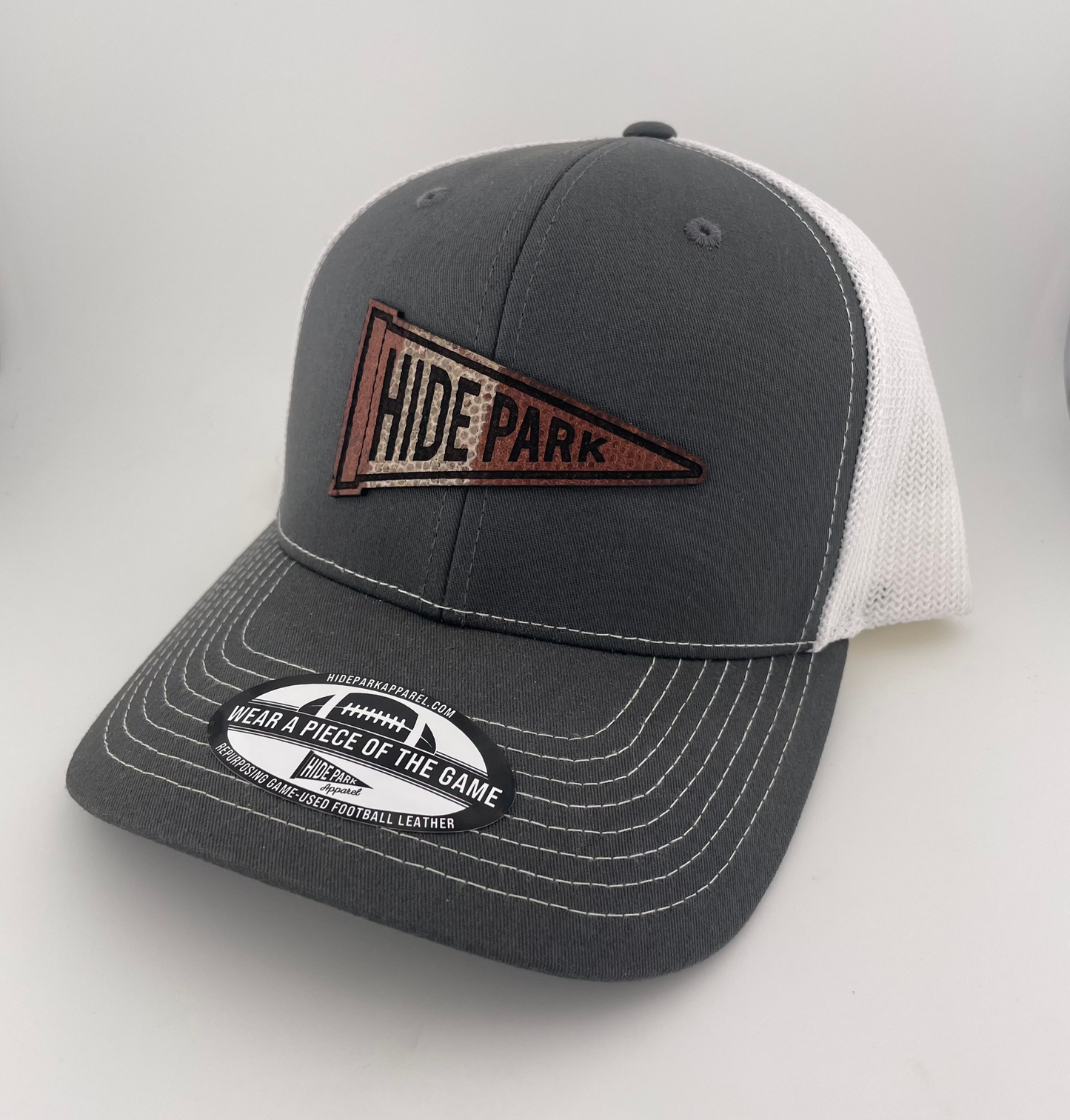 Coach leather hat deals
