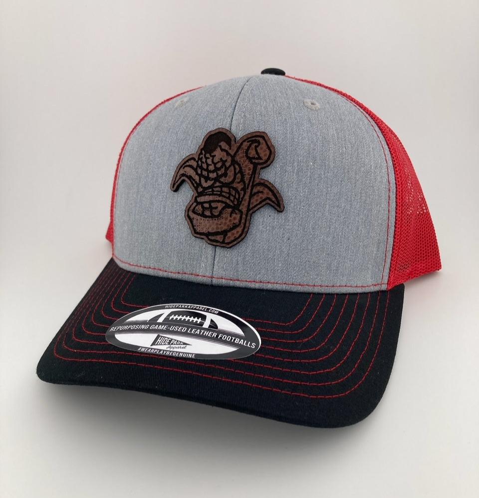 The Angry Cob Football Leather Hat