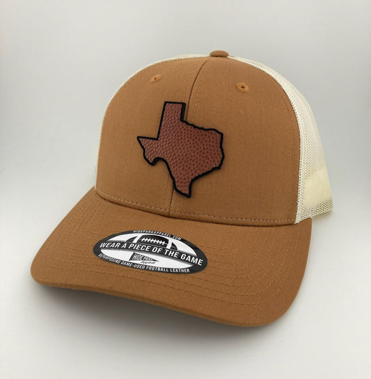 Big Tex Football Leather Hat